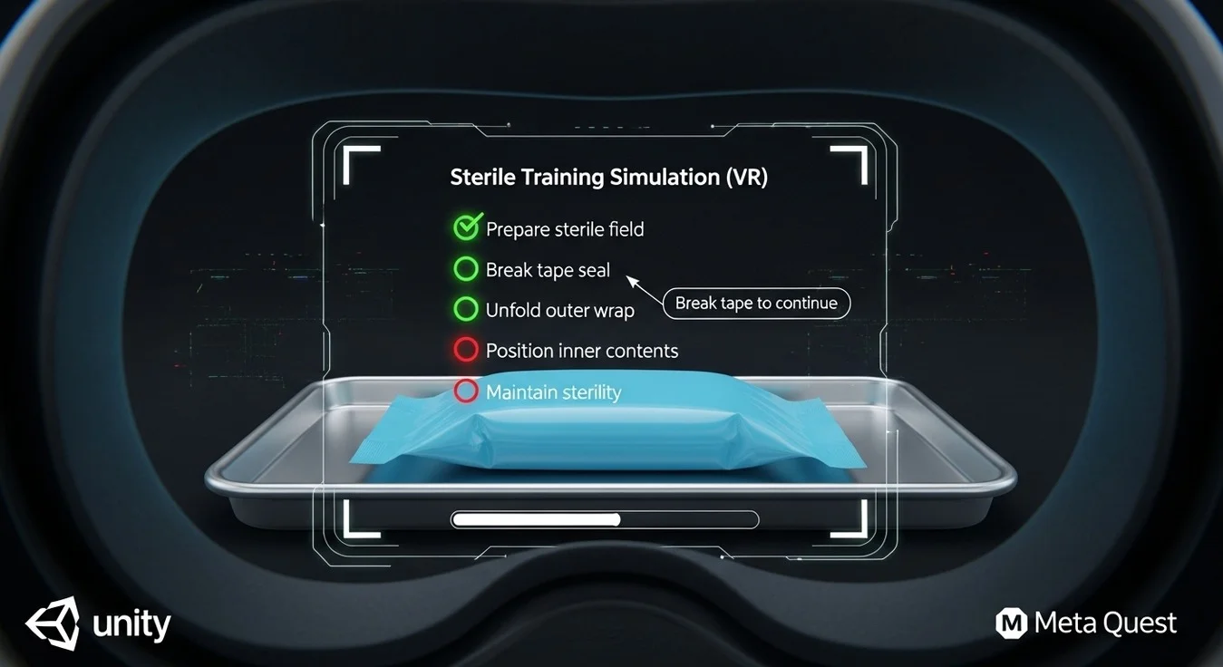 Sterile Training Simulation (VR)