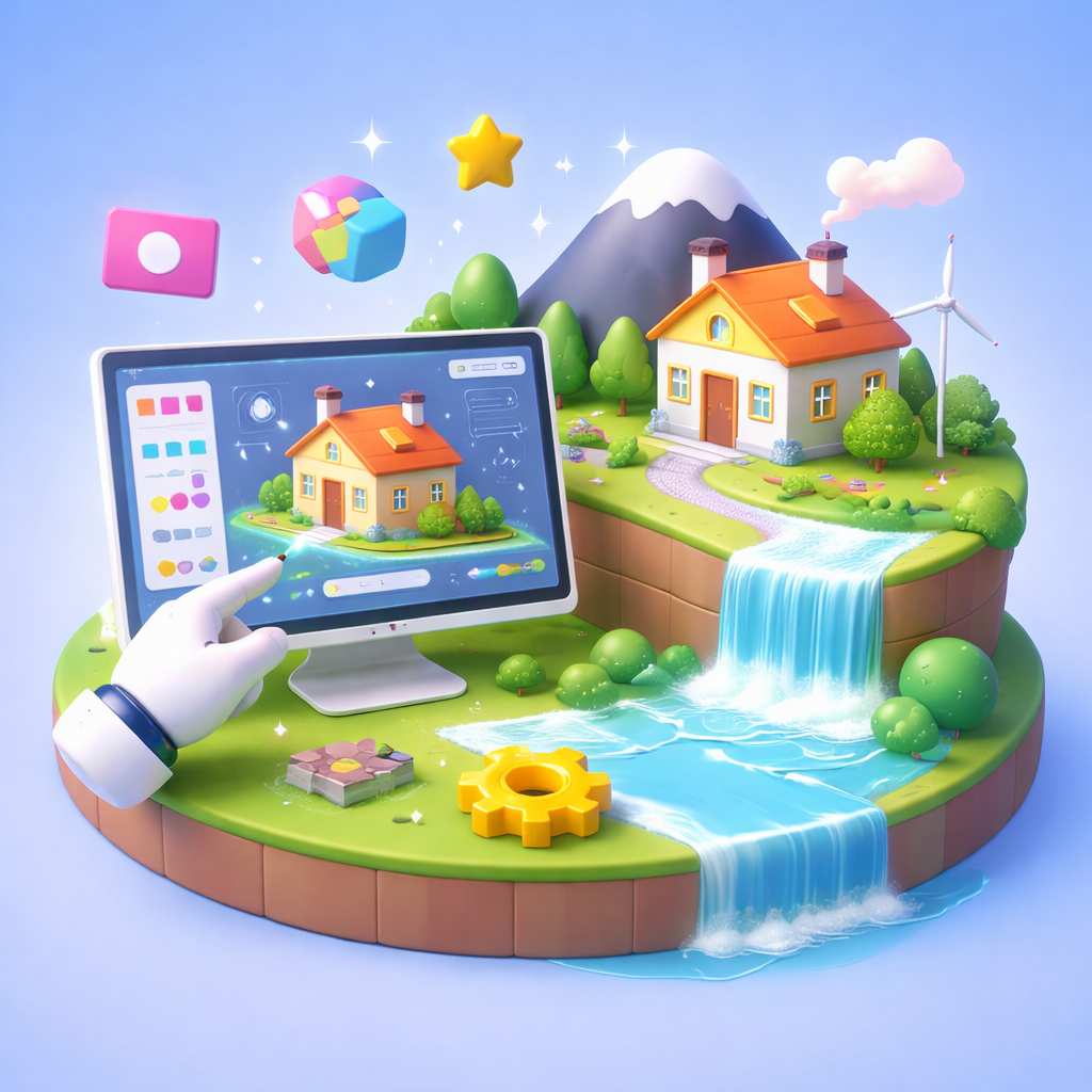 Interactive 3D Environments